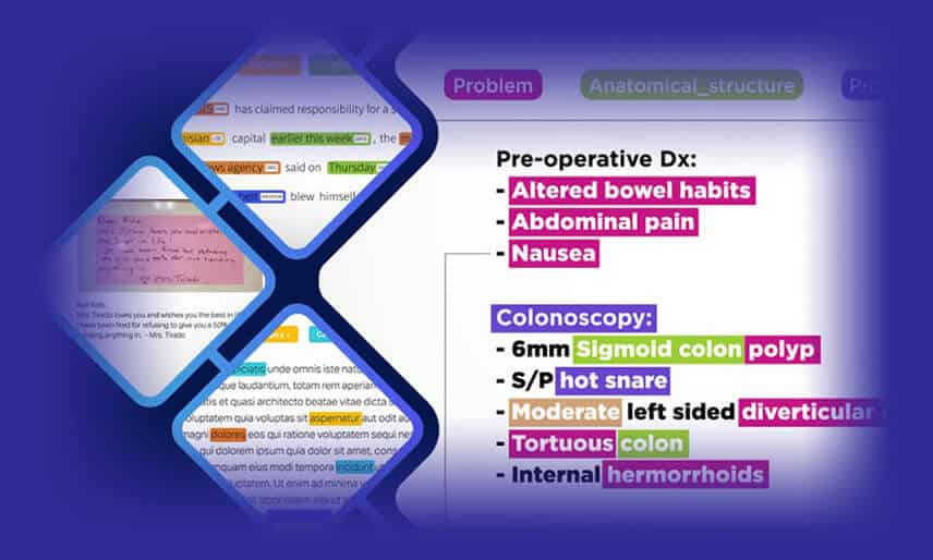 Medical data annotation