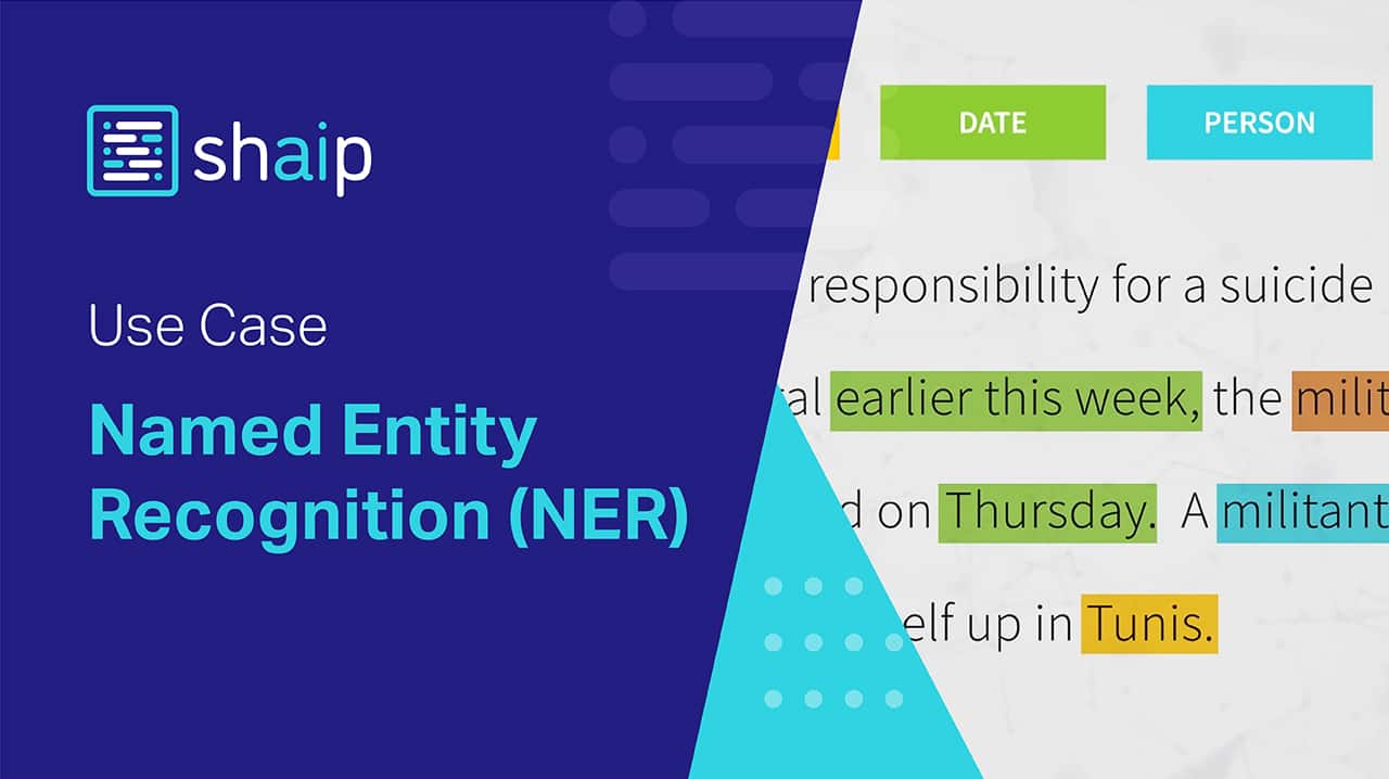 Use case nlp: named entity recognition ner