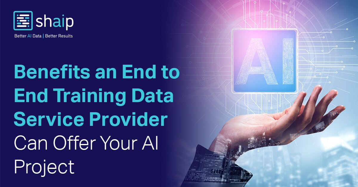 How End-to-End Training Data Service Providers Transform Your AI Projects