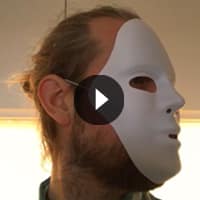 Biometric masked videos dataset