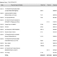 Document dataset for ocr