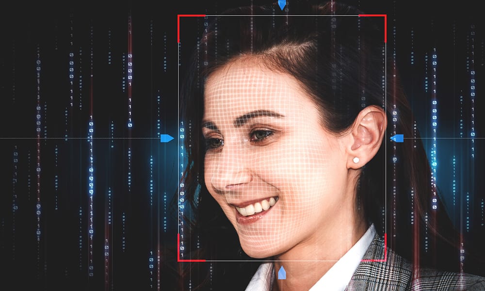 Facial recognition for computer vision