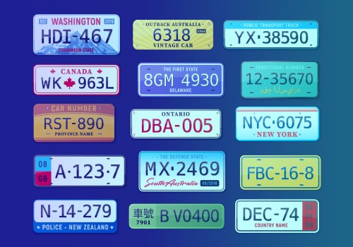 Automatic number plate recognition (anpr) training data