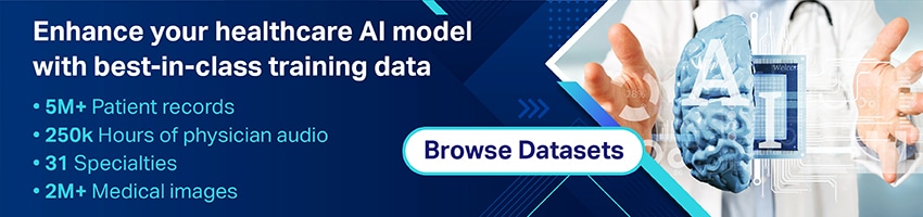 Healthcare ai datasets
