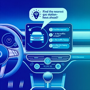 Natural language processing in cars