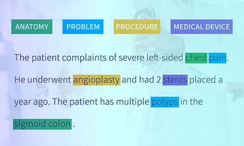 Detecting clinical entities