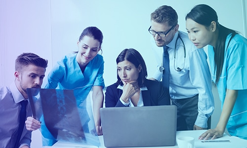 Training the next generation of doctors with synthetic dialogues