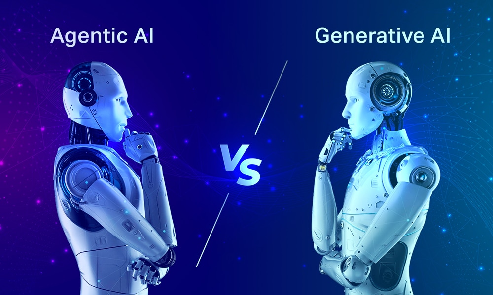 Agentic AI vs Generative AI